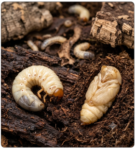 カブト幼虫